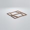 Ekena Millwork Small Greeley Decorative Fretwork Wood Wall Panels, Hickory, 11 3/8"W x 11 3/8"H x 3/8"T WALW12X12X0375GLYHI - alternate 5
